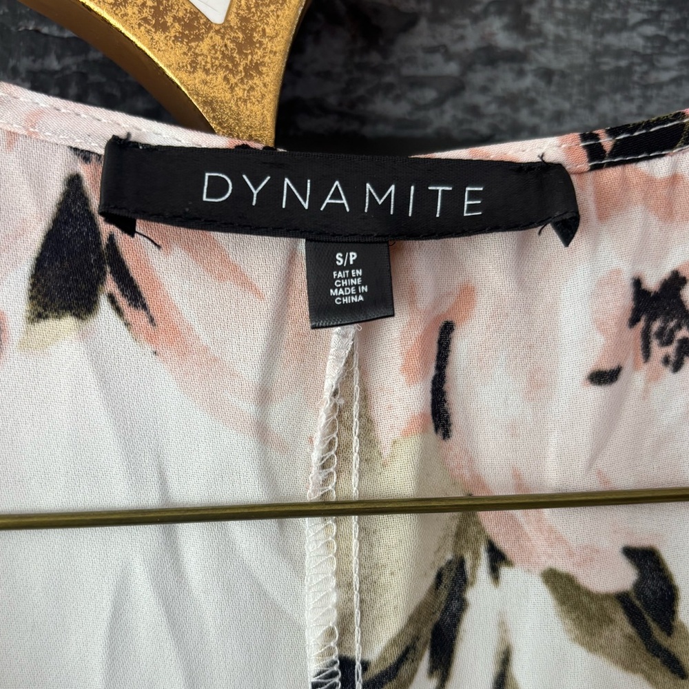 White and Pink Floral Maxi Dress - Picture 8 of 8